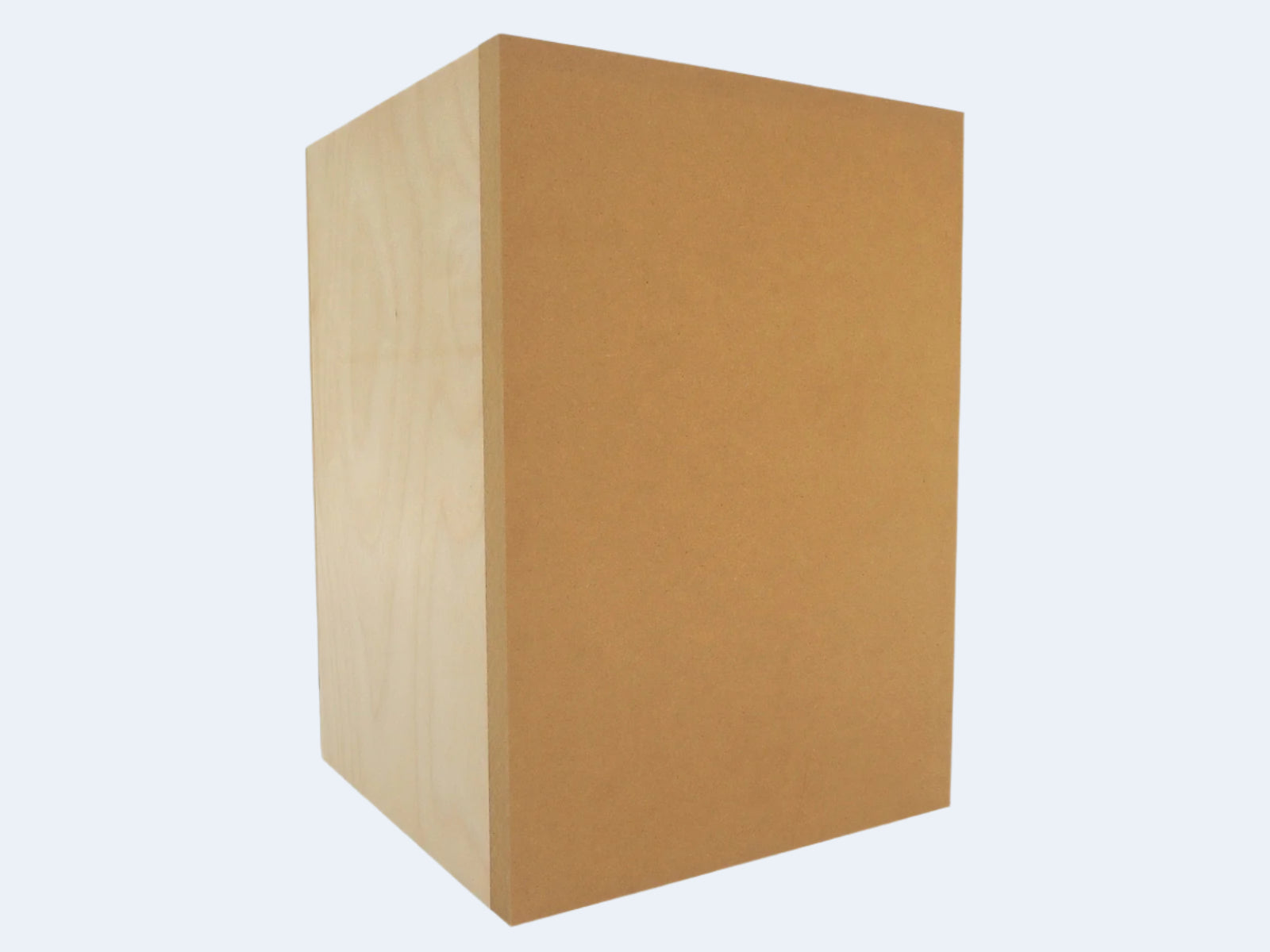 A baltic birch  knock-down speaker cabinet.