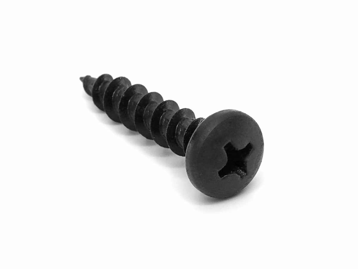 Cinergy Audio #10 x 1" Pan Head Black Speaker Screws 50 Pcs.