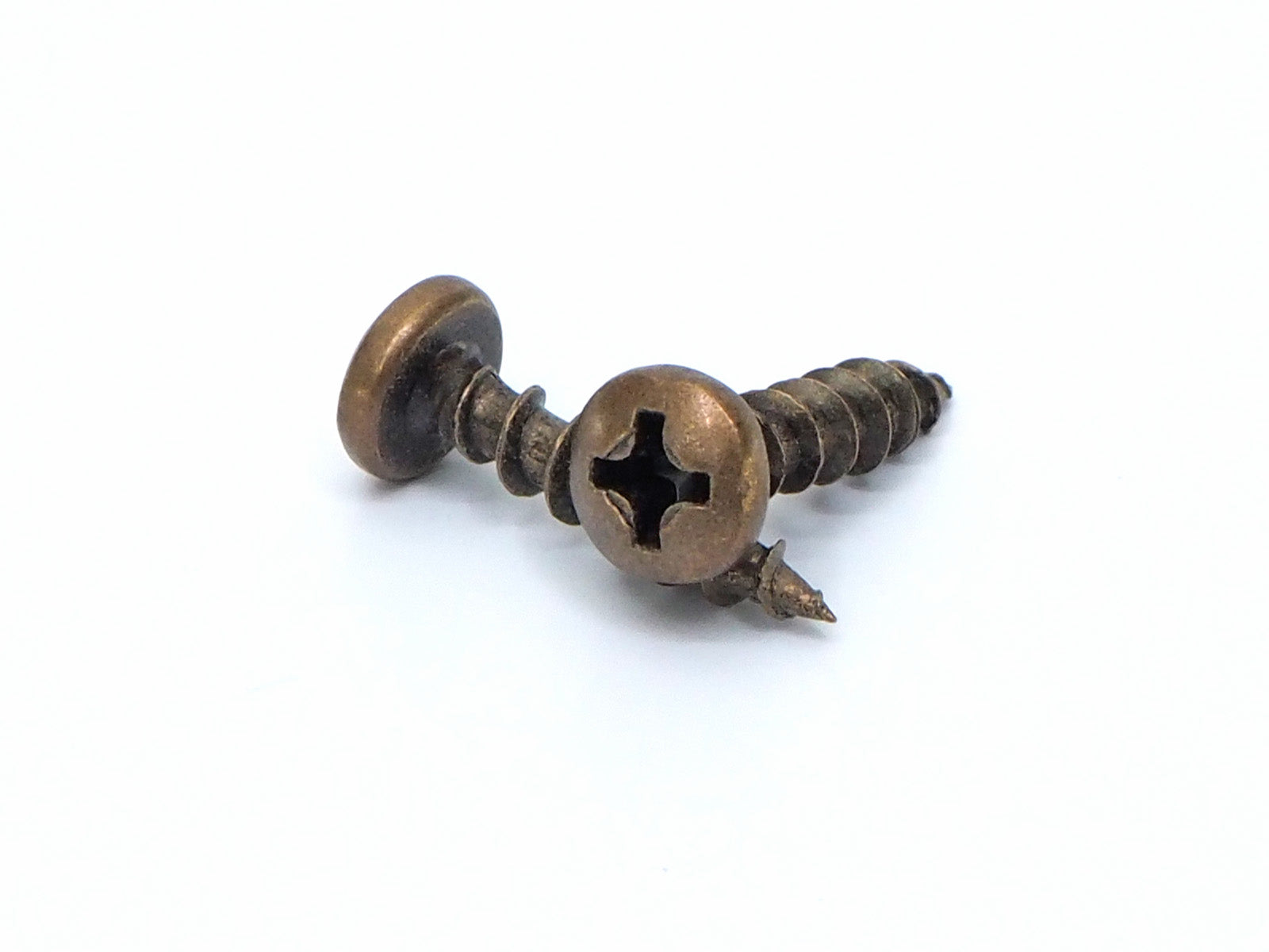Cinergy Audio #6 x 5/8" Pan Head Weathered Brass Speaker Screws 50 Pcs.