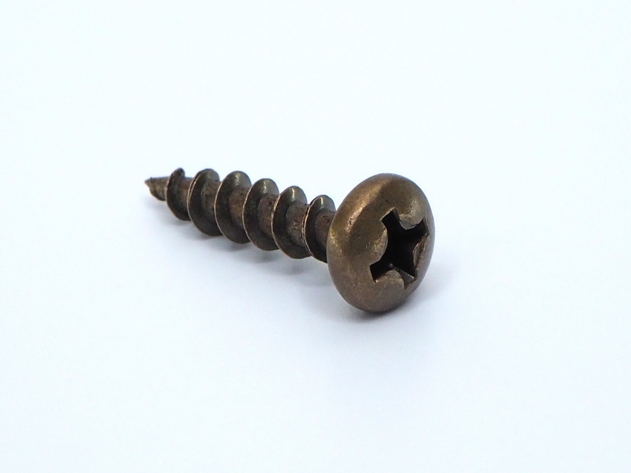 Cinergy Audio #6 x 5/8" Pan Head Weathered Brass Speaker Screws 50 Pcs.