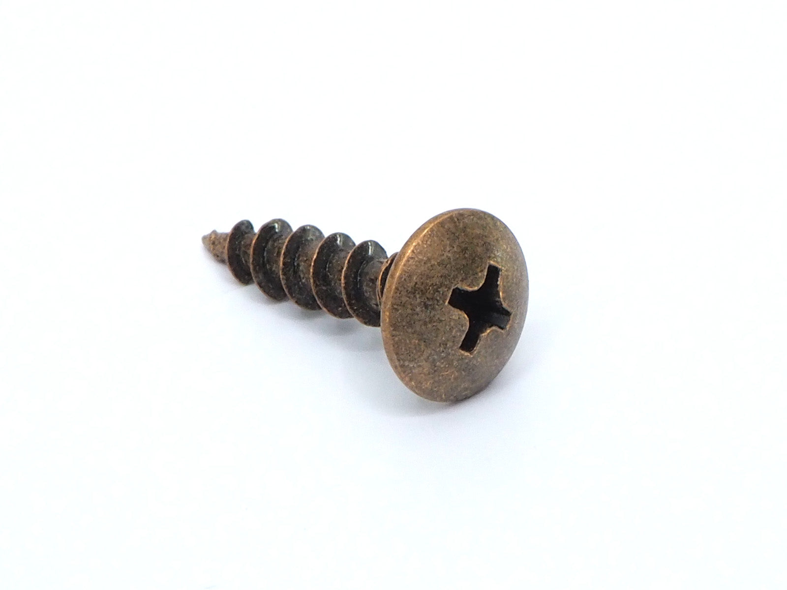 Cinergy Audio #8 x 3/4" Truss Head Weathered Brass Screws 50 Pcs.