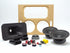 A high output home theater speaker kit that uses two 8" woofers for DIY customers.