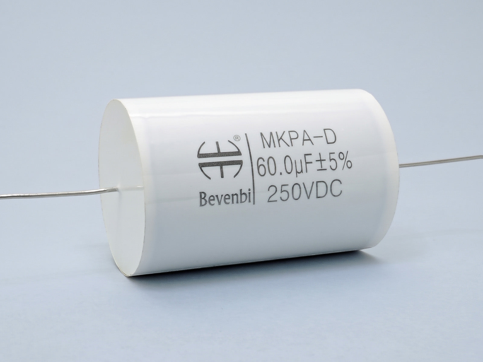 Bevenbi MKPA-D 60uF audio capacitor.