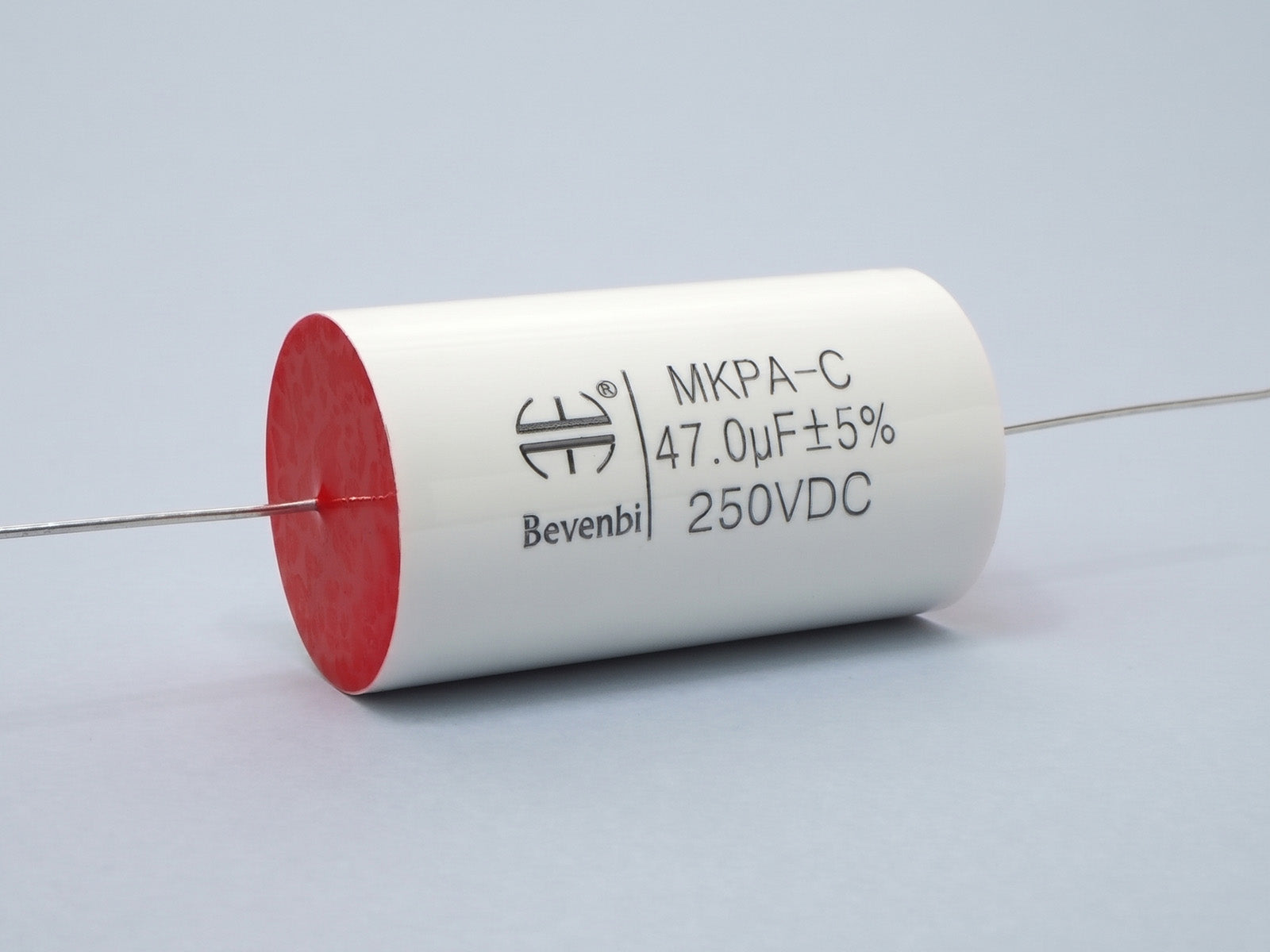 Bevenbi 47uF high end audio capacitor for DIY speakers.