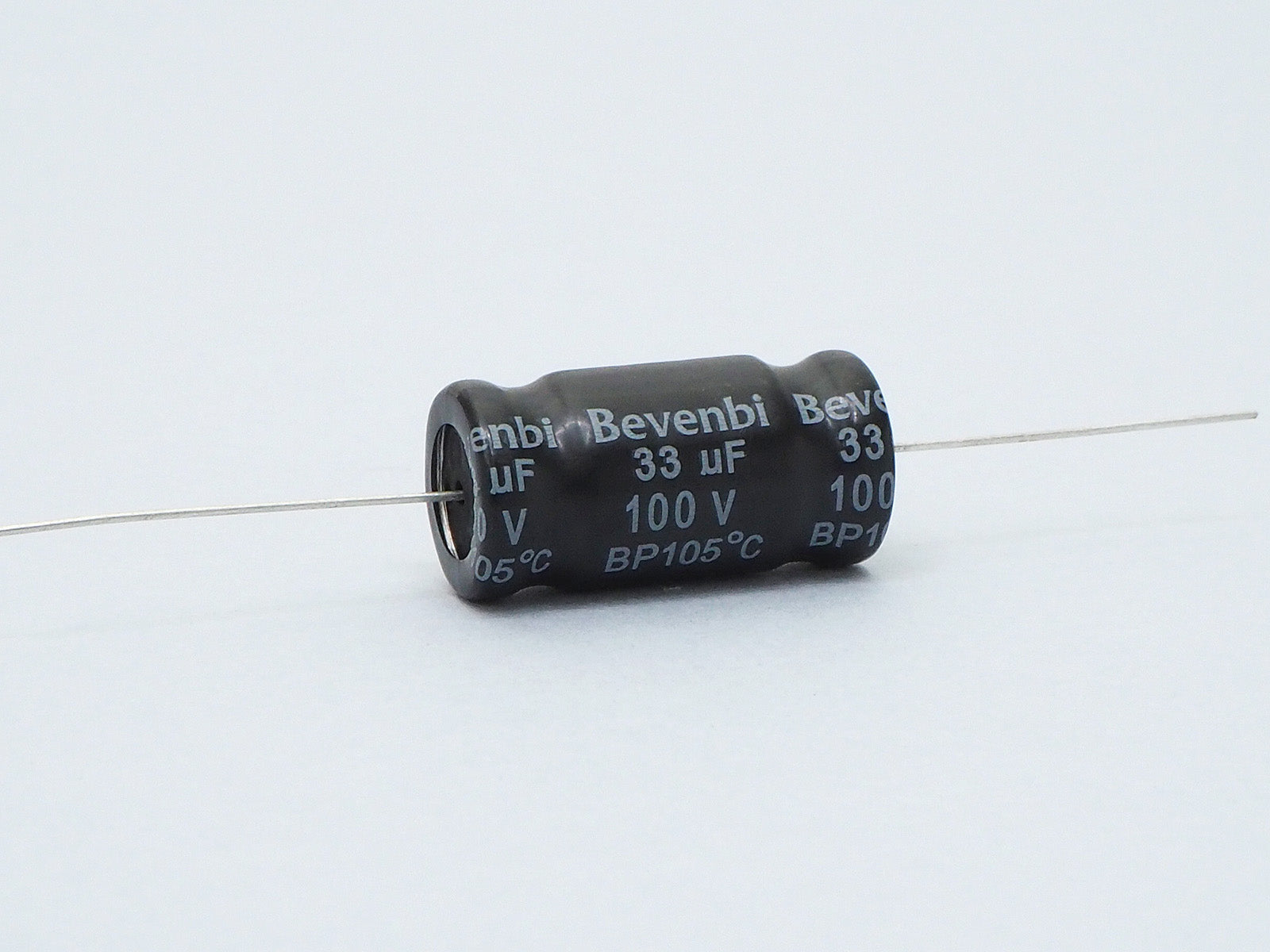 Bevenbi 33uF 100V Electrolytic Non-Polarized Audio Capacitor