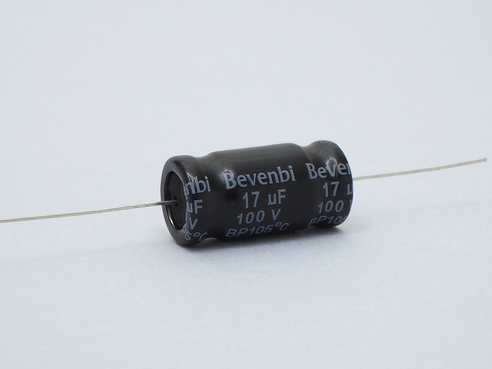 Bevenbi 17uF 100V Electrolytic Non-Polarized Audio Capacitor