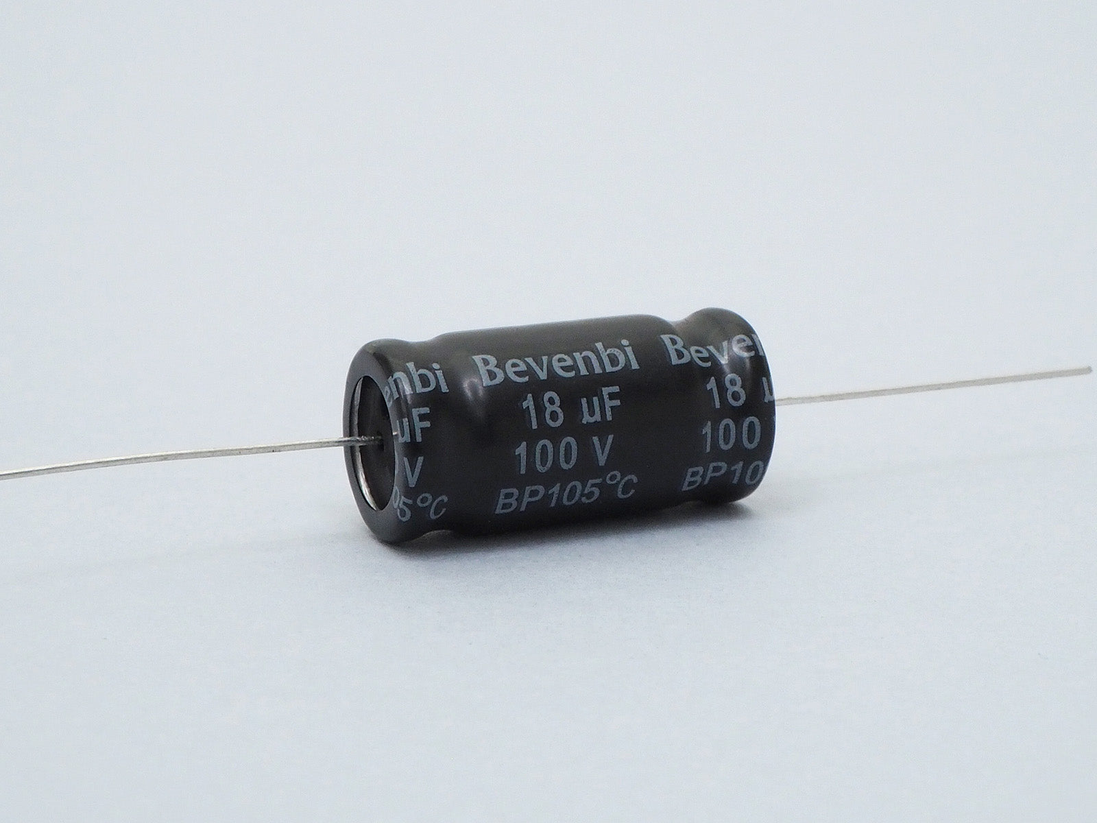 Bevenbi 18uF 100V Electrolytic Non-Polarized Audio Capacitor