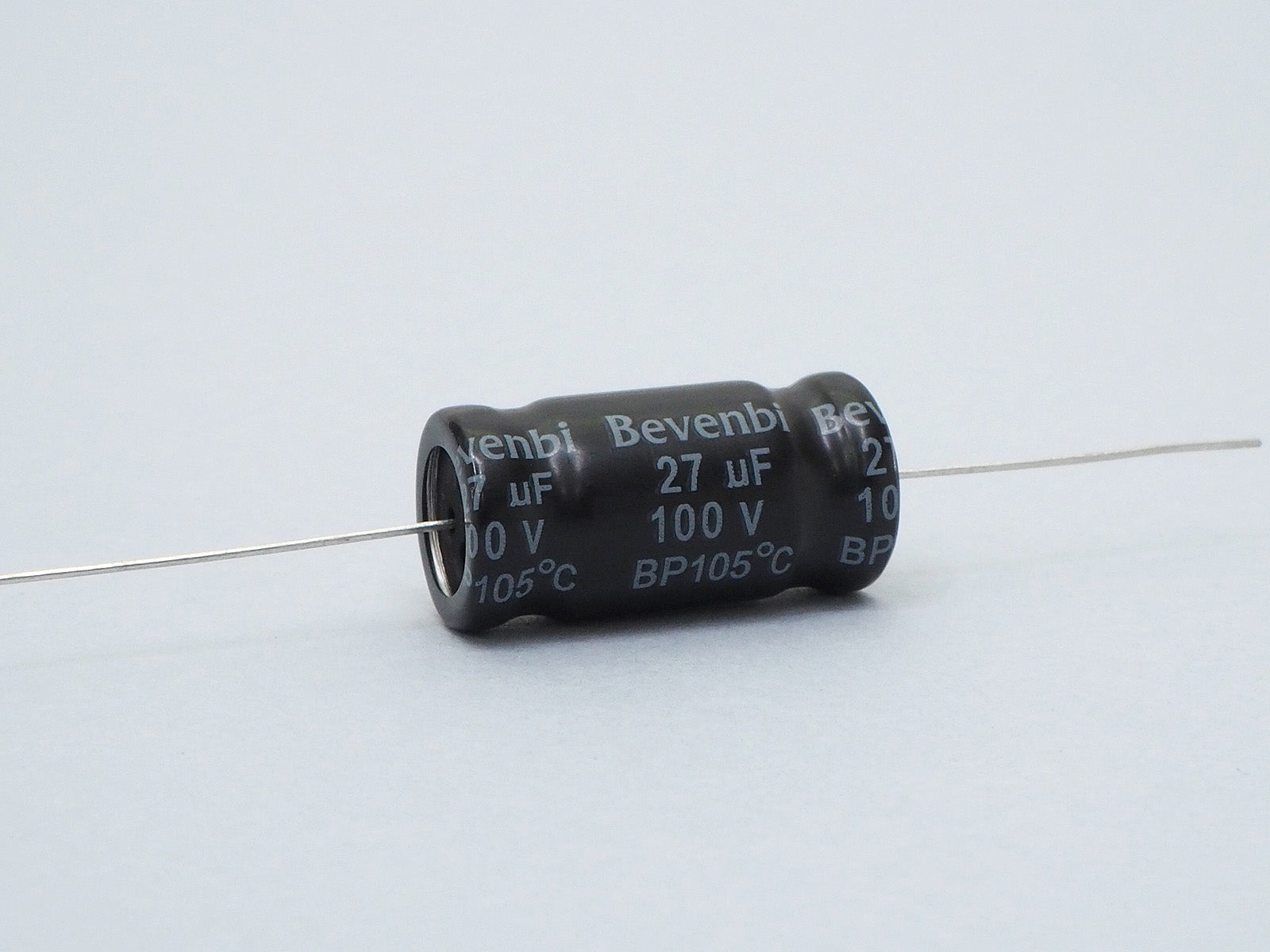 Bevenbi 27uF 100V Electrolytic Non-Polarized Audio Capacitor