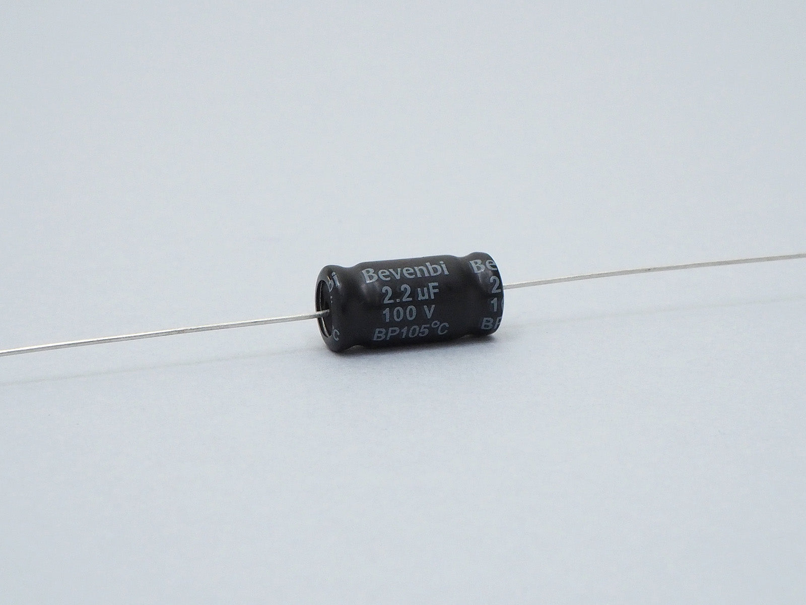 Bevenbi 2.2uF 100V Electrolytic Non-Polarized Audio Capacitor