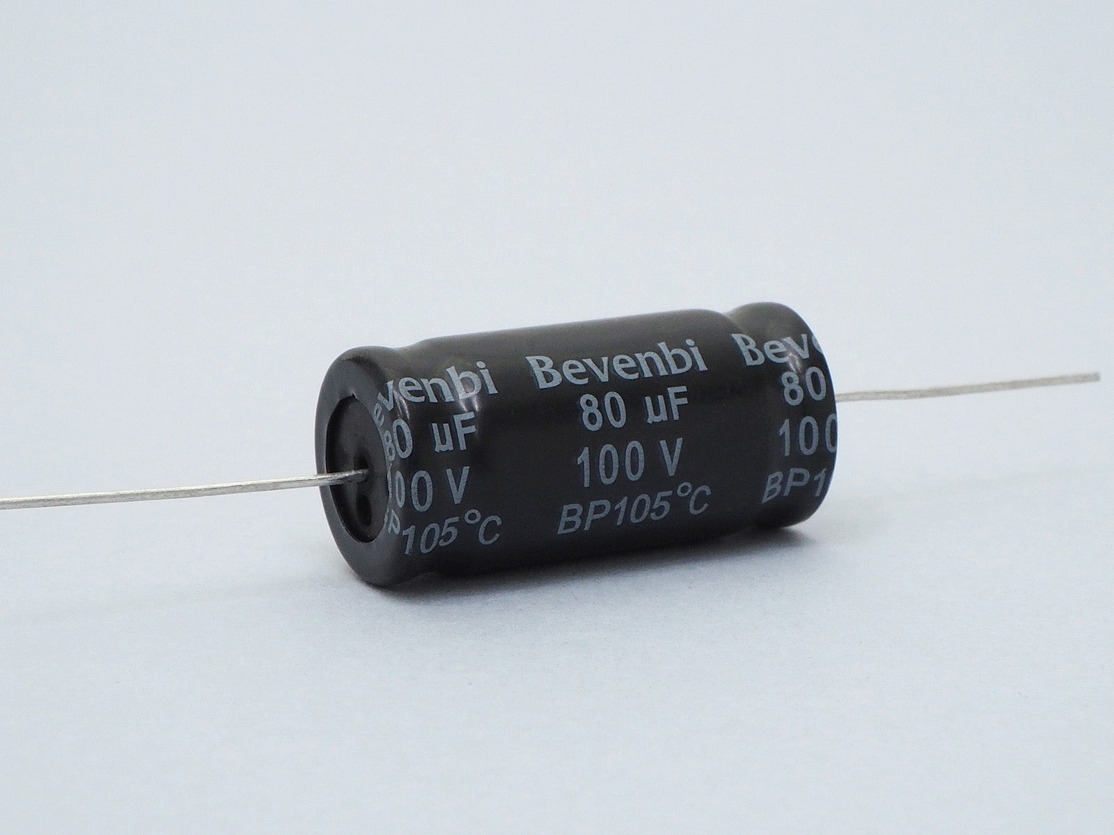 Bevenbi 80uF 100V Electrolytic Non-Polarized Audio Capacitor