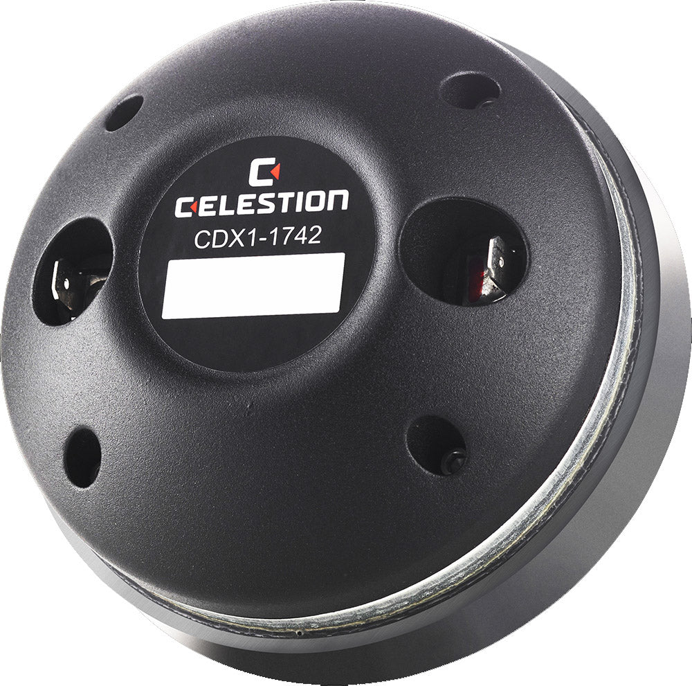 Celestion CDX1-1742 compression driver used in home theater speaker kits.