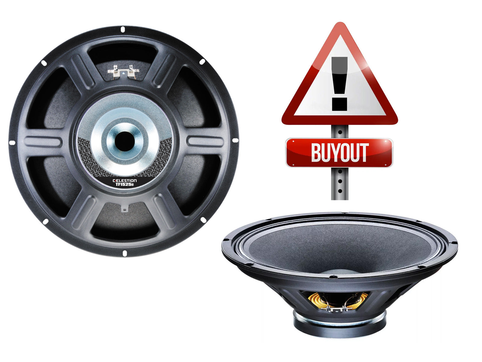 Celestion TF1525E Woofer 8 ohm Buyout