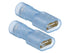 .25" (6.35mm) Nylon Professional Fully Insulated Female Disconnect 16-14 AWG Crimp Terminal 25pcs