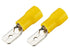 .25" (6.35mm) Male Disconnect 12-10 AWG Crimp Terminal 25pcs