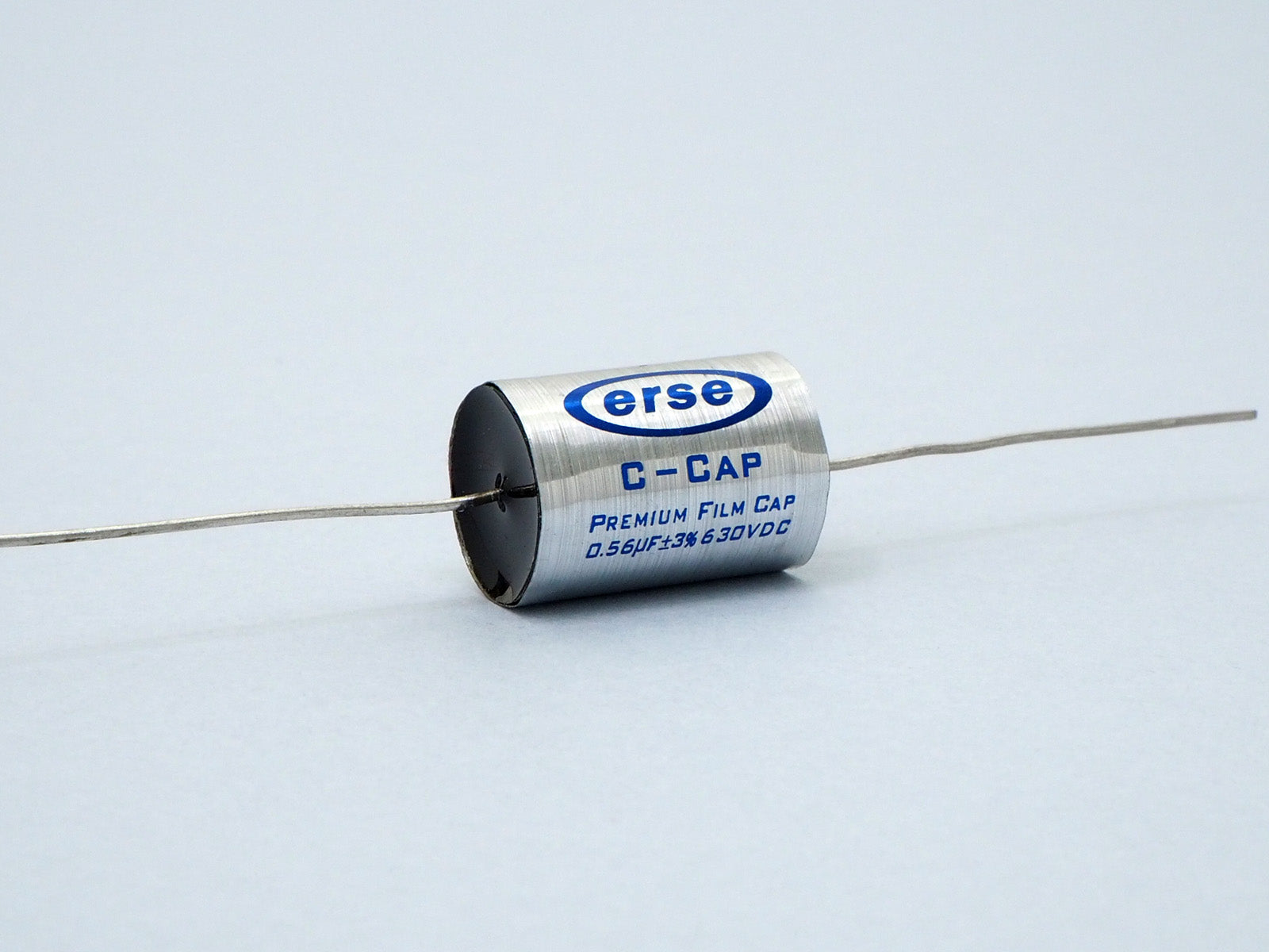 A high end .56uF audio capacitor used for DIY speakers.