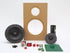 An 8 ohm home audio speaker kit using an SB Acoustics tweeter.