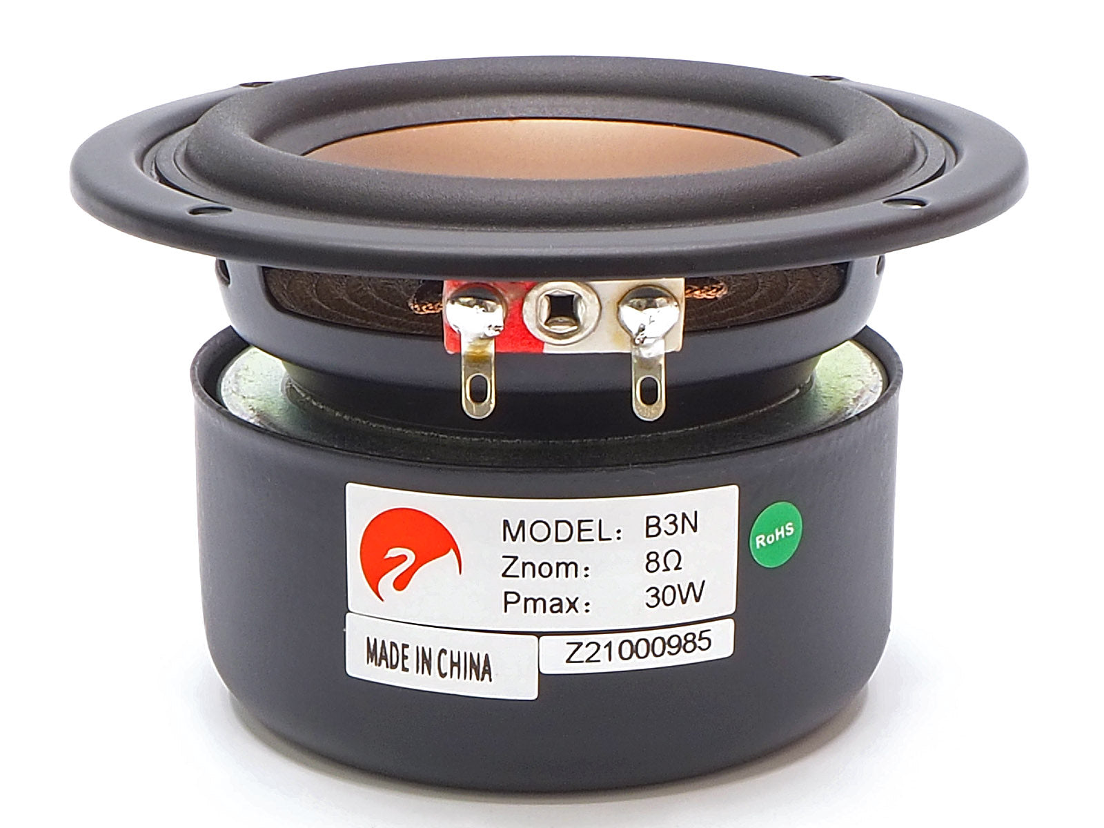 The HiVi B3N full range driver used in DIY speaker kits.