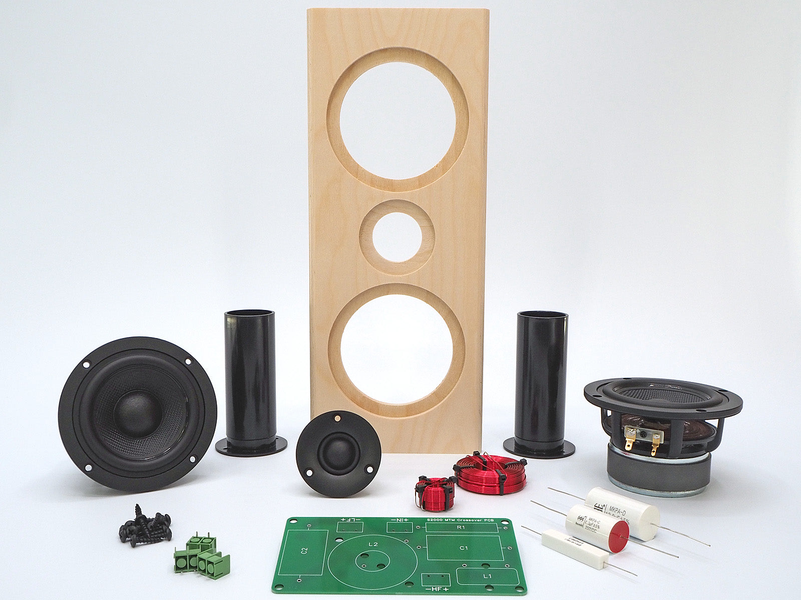 The S2000 MTM speaker kit designed by Paul Carmody.