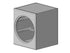 Denovo Audio Sledge M4-18 MDF 4.0cuft Subwoofer Flat-Pack for 18" Subwoofers