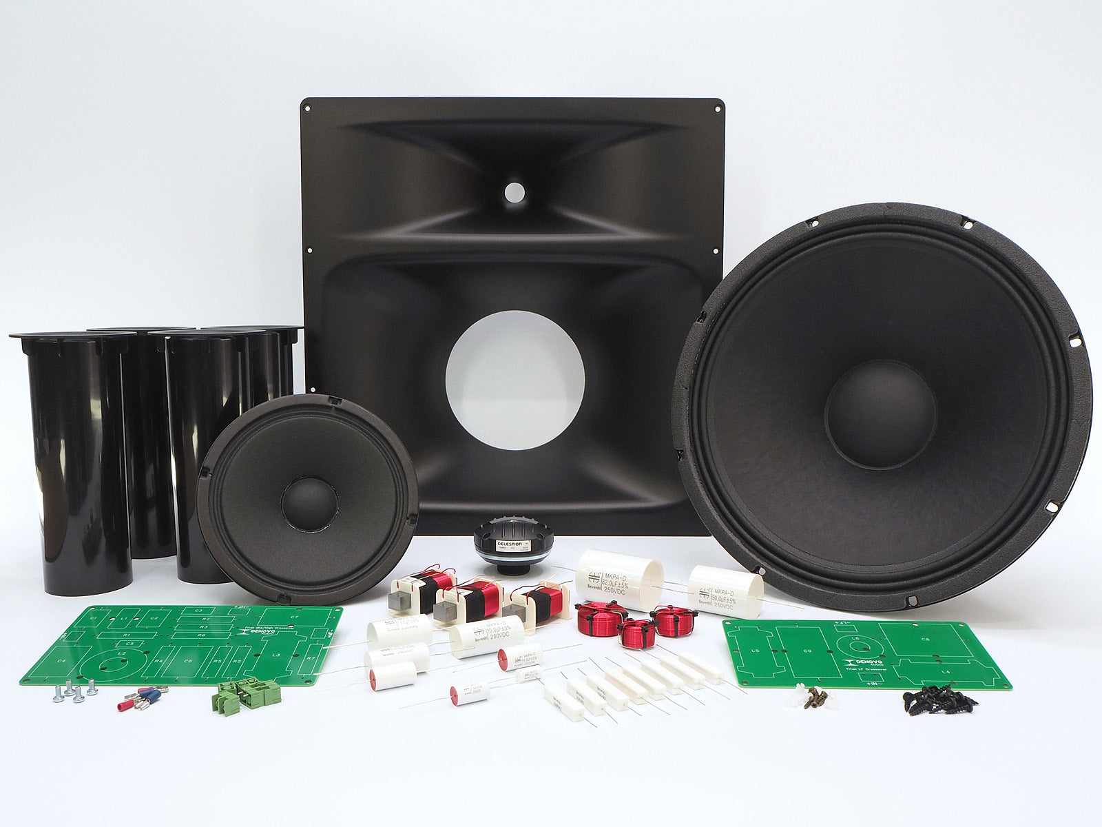 A powerful home theater speaker it designed for large rooms.