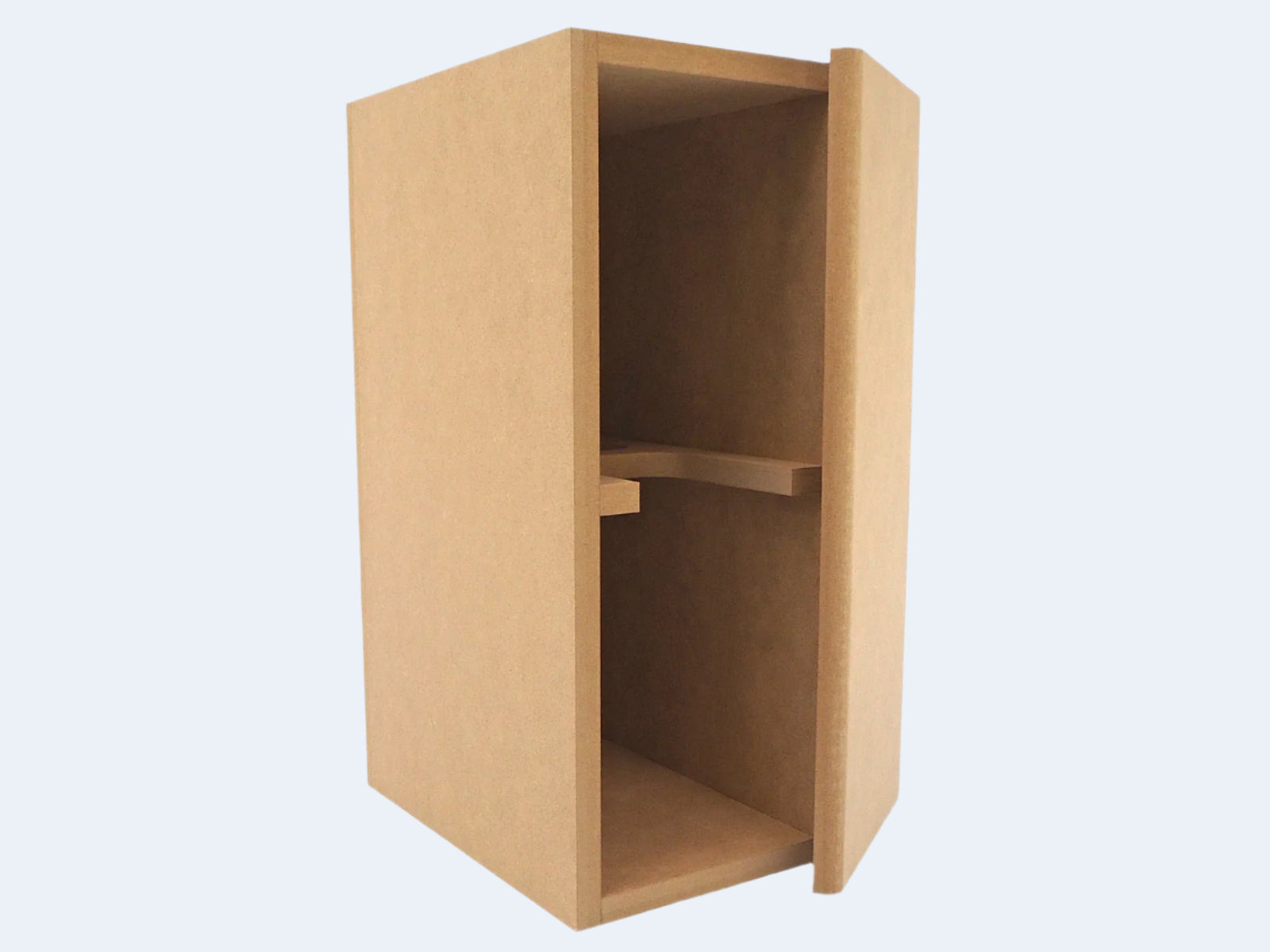 Denovo UltraCab™ Knock-Down MDF .34 cu. ft. Bookshelf Speaker Cabinet
