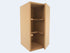 Denovo UltraCab™ Knock-Down MDF .61 cu. ft. Bookshelf Speaker Cabinet