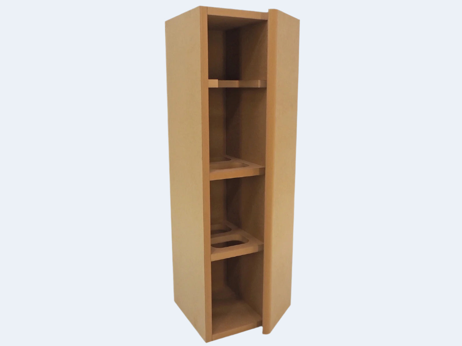 Denovo UltraCab™ Knock-Down MDF 1.16 cu. ft. Tower Speaker Cabinet ...