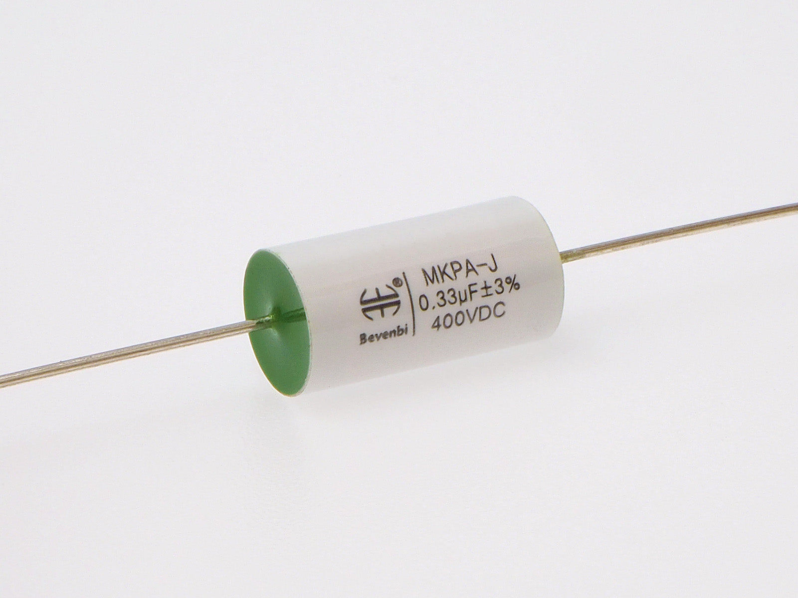 A .33uF Bevenbi capacitor with 3% tolerance.