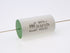 An 8.2uF Bevenbi capacitor used in high fidelity speaker crossover networks.