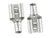 .25" (6.35mm) Female Non-Insulated Disconnect 16-14 AWG Crimp Terminal 25pcs